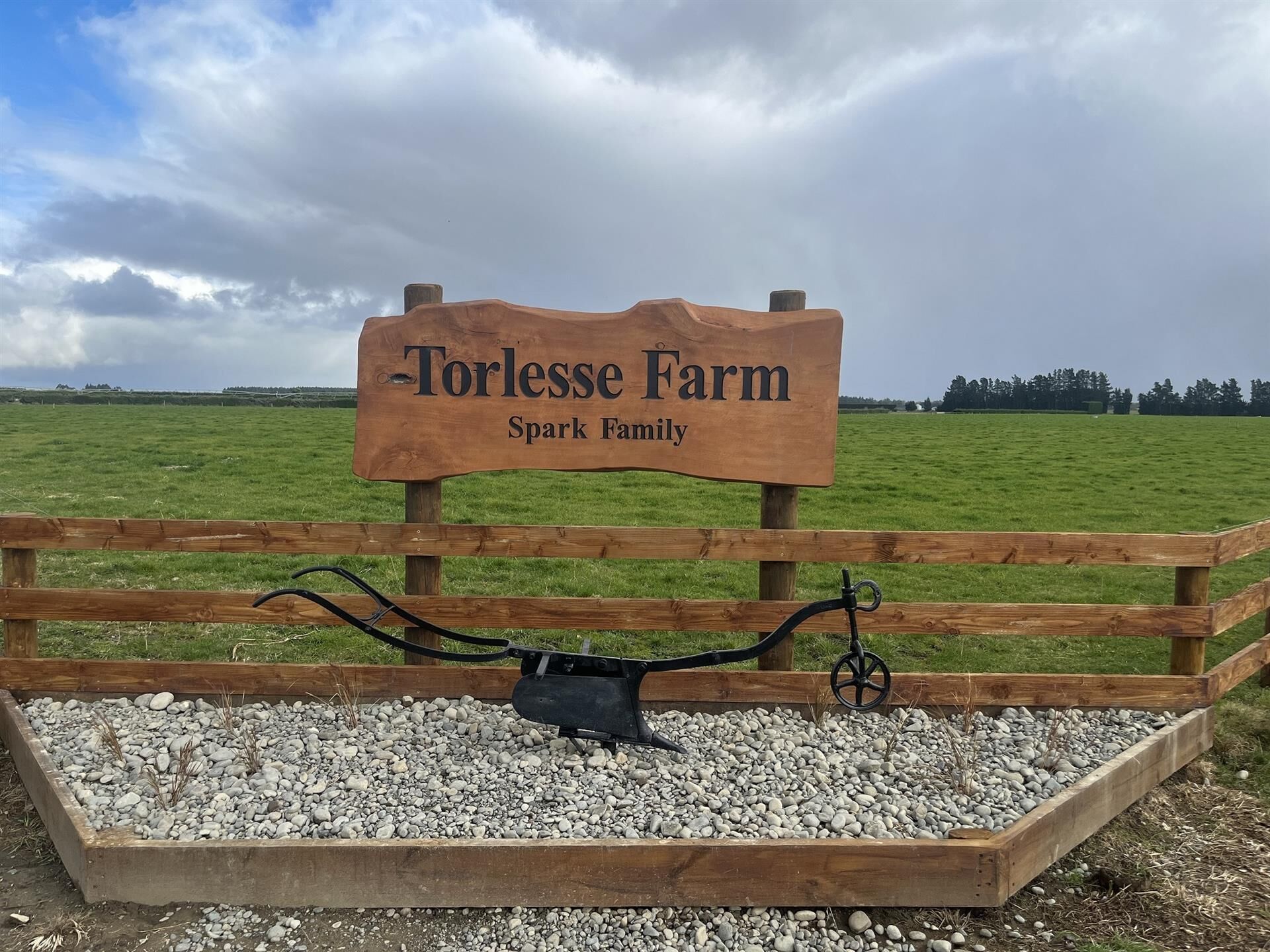 Farm signage